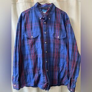 Wrangler Men’s XL Long Sleeved Button Up Shirt
